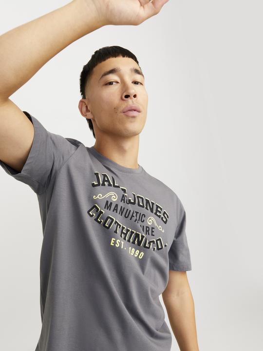 Actual product image Jack & Jones Jjelogo Tee Ss O-Neck 2 Col Ss25 Sn (S)
