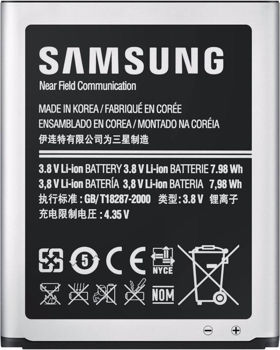 Samsung Eb-L1g6llucstd (Batterie, Galaxy S3 LTE i9305, Galaxy S3 Neo, Galaxy S3 i9300, Galaxy S3)