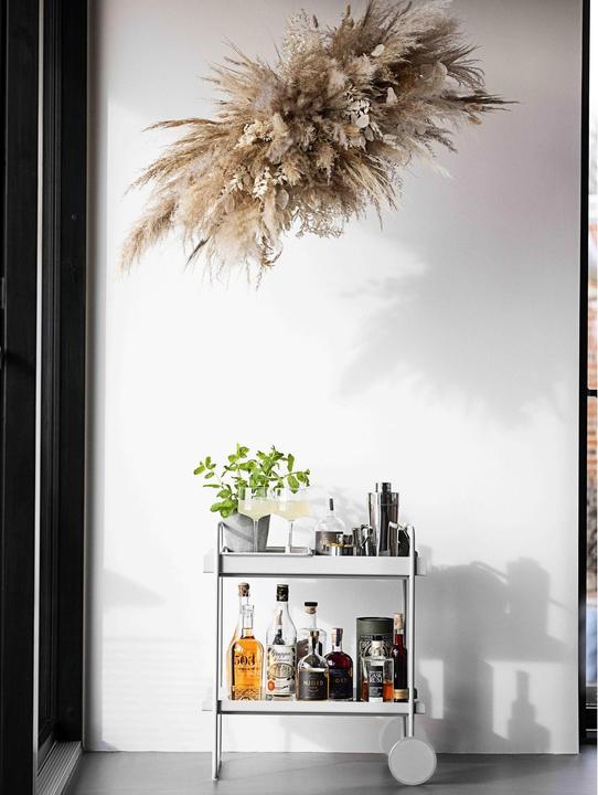 Actual product image Zone Denmark Bar Trolley A-Collection Light Grey