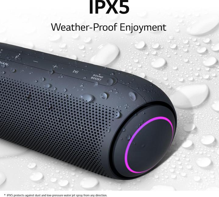 Actual product image LG XBoom Go PL7 (24 h, Rechargeable battery operated, USB power delivery)