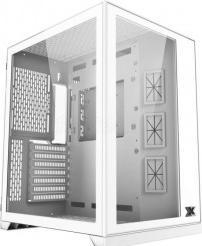 Actual product image Xigmatek Boitier Moyen Tour ATX compatible Aquarius S RGB avec panneaux vitrés (Blanc)