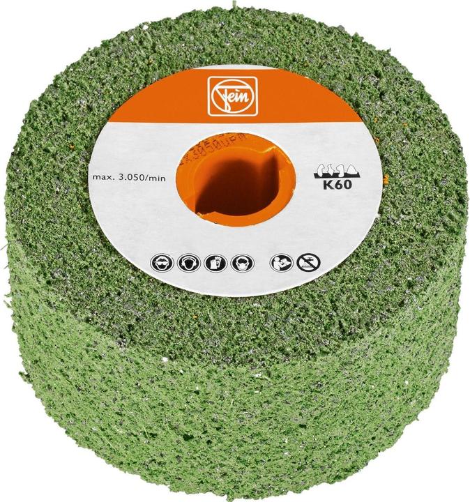 Produktbild Fein Elastische Schleifwalze 100 x 100 mm Korn 60 (60)
