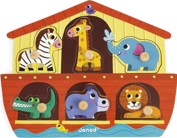 Actual product image Janod Noah's Ark (6 pieces)