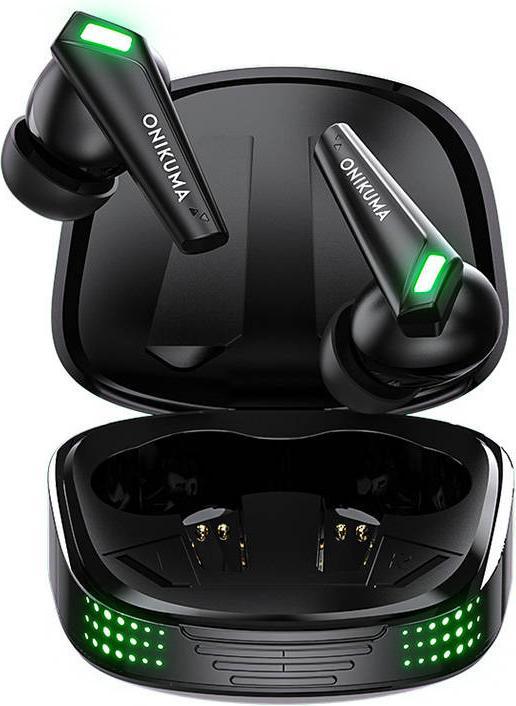 Produktbild Onikuma Wireless headphones TWS T308 Black (keine Geräuschunterdrückung, 6 h, Kabellos)