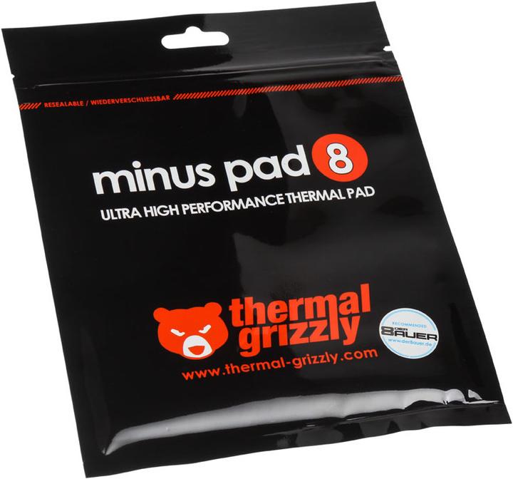 Image du produit Thermal Grizzly Moins bloc 8 (0.50 mm, 8 W/m K)