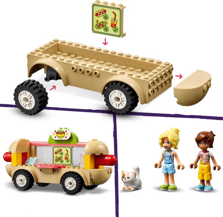 Actual product image LEGO 42633 Hotdog Truck (42633, LEGO Friends)