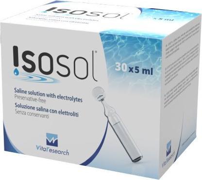 Actual product image Eyeye Isosol (Saline solution Lens solution, 150 ml)