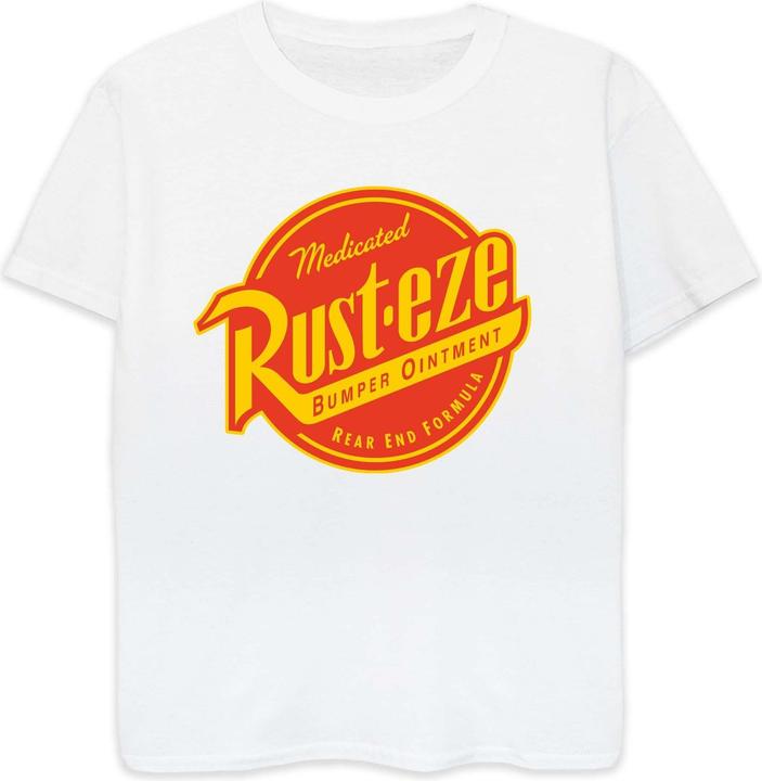 Cars Boys Rust-Eze Logo Cotton T-shirt (152, 158)
