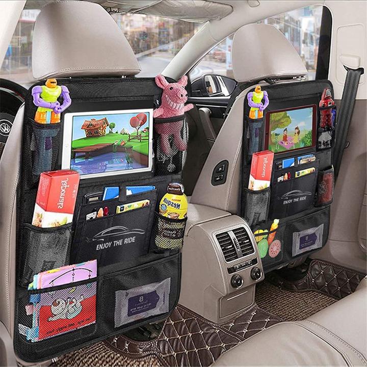 Image du produit Werkstein Auto Sitz Aufbewahrungshängebeutel Organizer Rücksitz Tasche (65x45cm)
