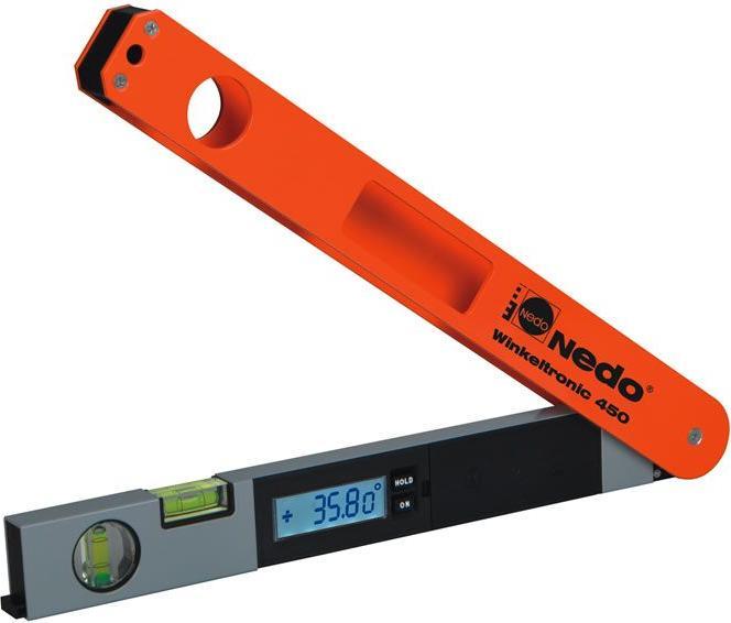 Produktbild Nedo Winkelmessgerät Winkeltronic Messbereich 0-355 ° Schenkellänge 45 cm 0,1 °