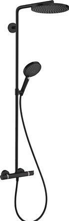 Produktbild hansgrohe Raindance Select S Showerpipe 240 (mattschwarz)