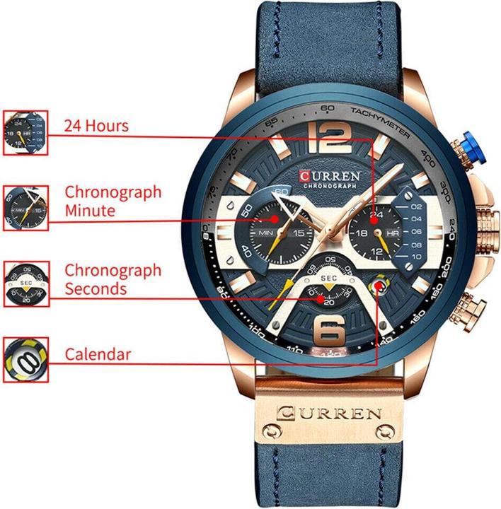 Produktbild Curren Armbanduhr (Chronograph, 48 mm)