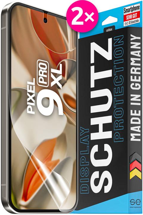 Produktbild Smart Engineered se 3D Schutzfolie Google Pixel 9 Pro XL (VPE 2) (2 Stück, Google Pixel 9 Pro XL)