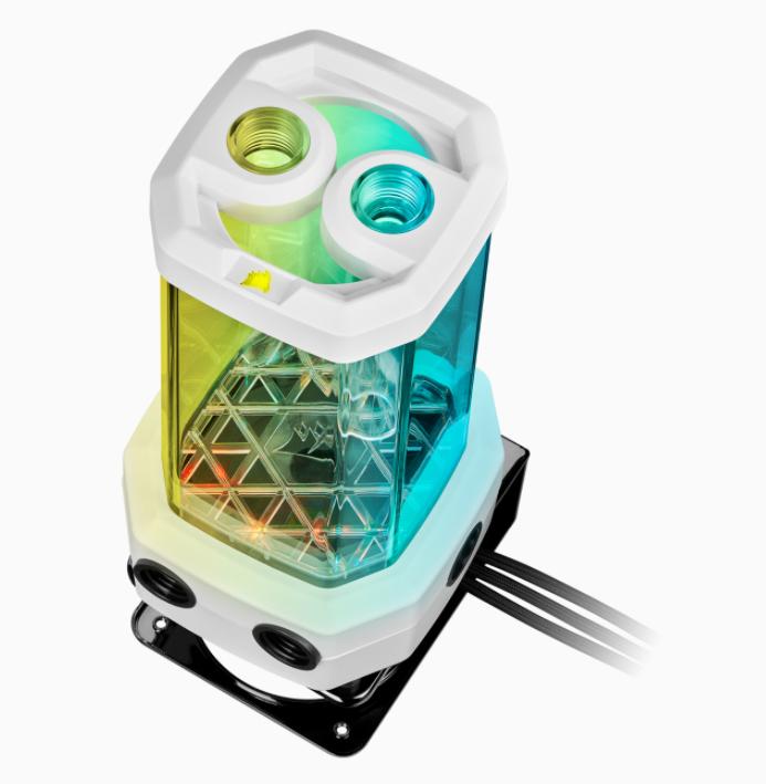 Image du produit Corsair Hydro X Series XD5 RGB D5 Pump réservoir blanc