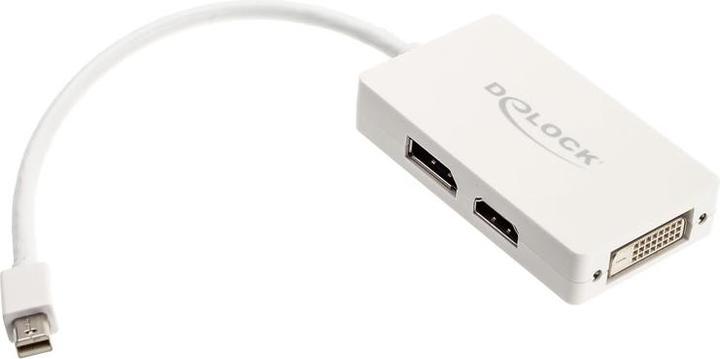 Actual product image Delock Mini DP zu (DP, DVI, HDMI, 10 cm)