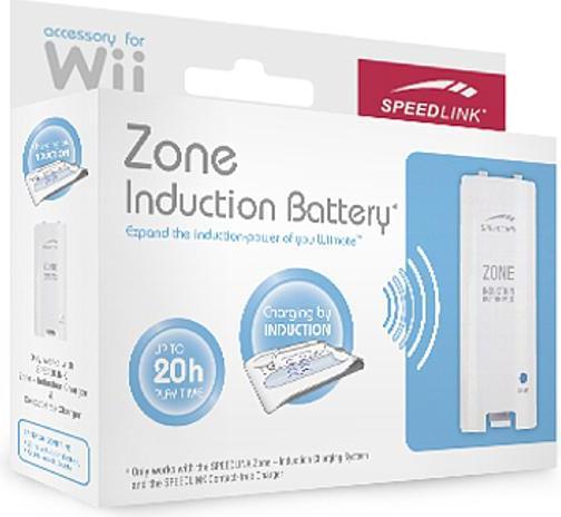 Image du produit Speedlink Zone Induction Batterie blanche (Wii, Wii U)