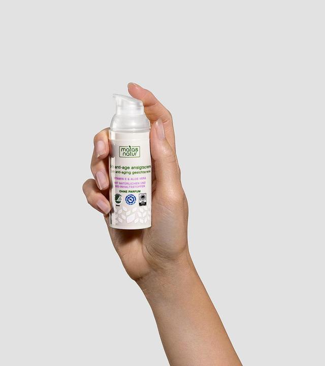 Image du produit Matas Nature 24H Crème anti-âge pour le visage à l'aloe vera bio et à la vitamine E (50 ml, Crème 24h)