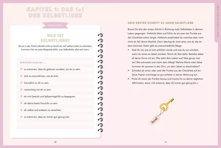 Produktbild Selbstliebe in 50 Checklisten (Deutsch, Marie Ehlers, 2023)