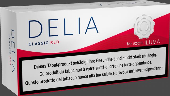Actual product image IQOS Delia Classic Red