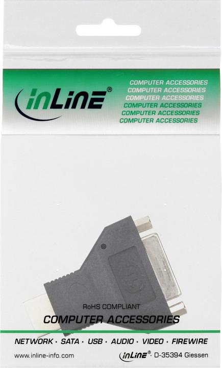 Produktbild InLine HDMI zu (DVI, 7 cm)