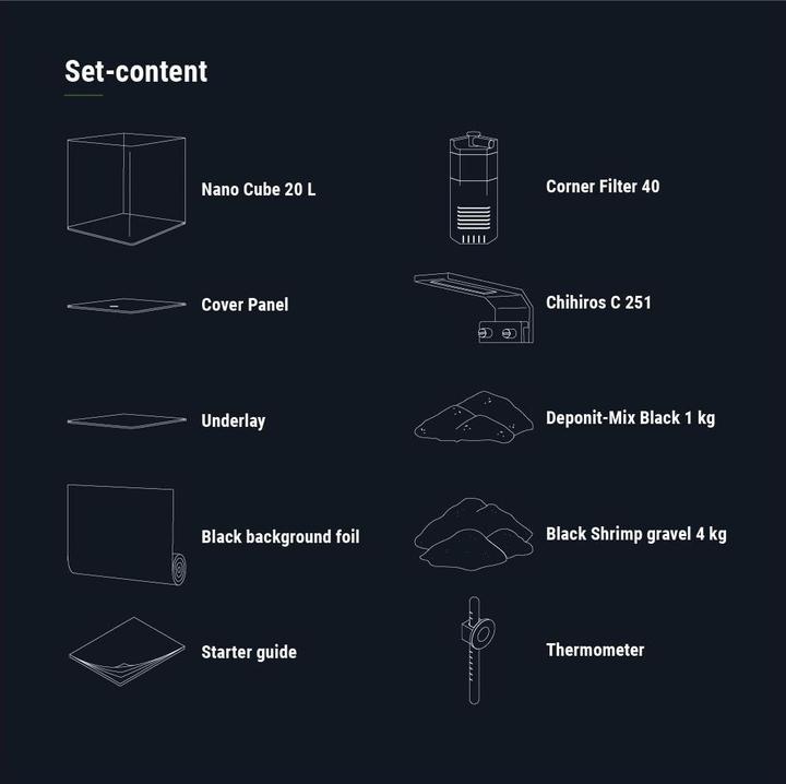 Produktbild Dennerle Nano Cube Complete (20 l)