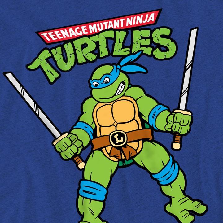 Immagine prodotto Teenage Mutant NT Maglietta Leonardo Retrò Adulto Unisex (S)