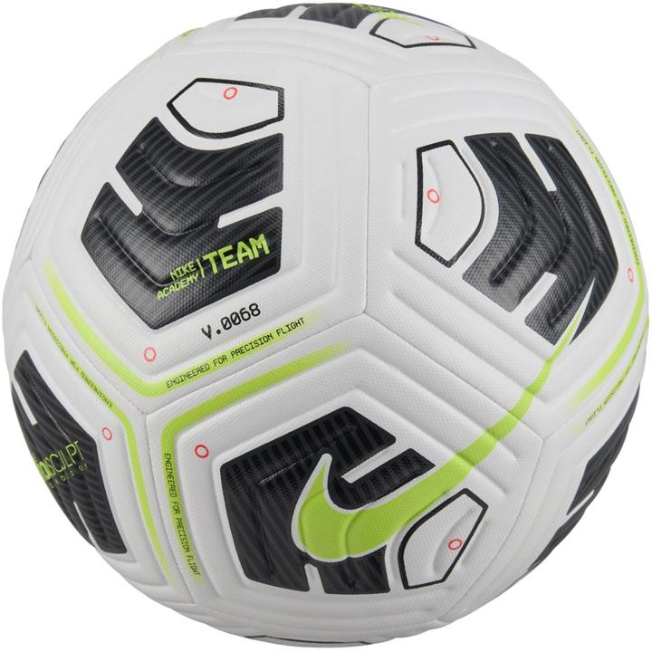 Nike Piłka nożna Academy Team FA24 biało-czarno-zielona FZ7540 100 5