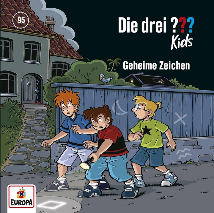 Actual product image The three DREI FRAGEZEICHEN Kids 95 - Secret characters (The three ??? kids, German)