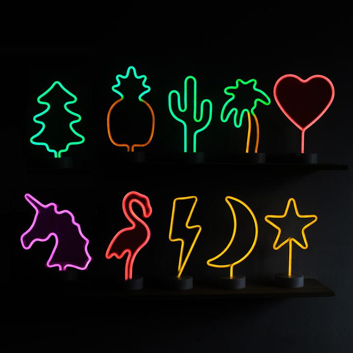 Image du produit Happy Lamp Lampe néon cactus