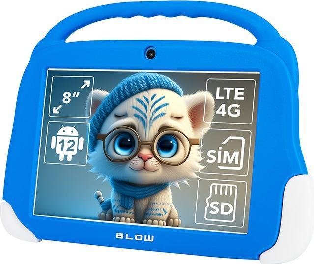 Image du produit Blow Tablet KidsTAB8 4G 4/64GB blue + étui (4G, 7.99", 64 Go, Astral Blue)