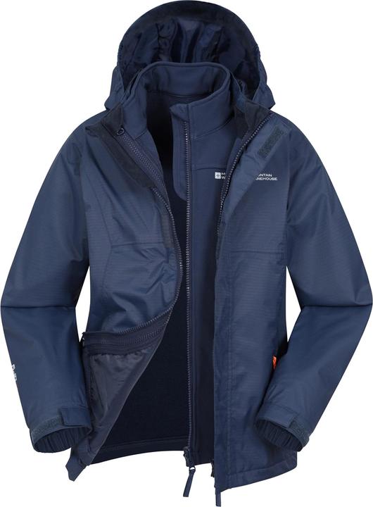 Immagine prodotto Mountain Warehouse Bracken Extreme Giacca Impermeabile 3 In 1 Bambini (140)