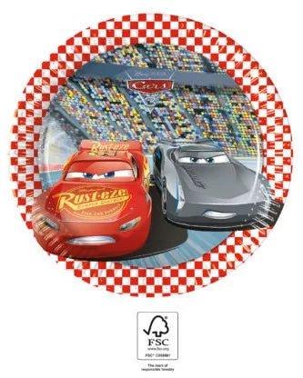 Image du produit GoDan Assiette en carton Voitures 3 8p. (8 x)
