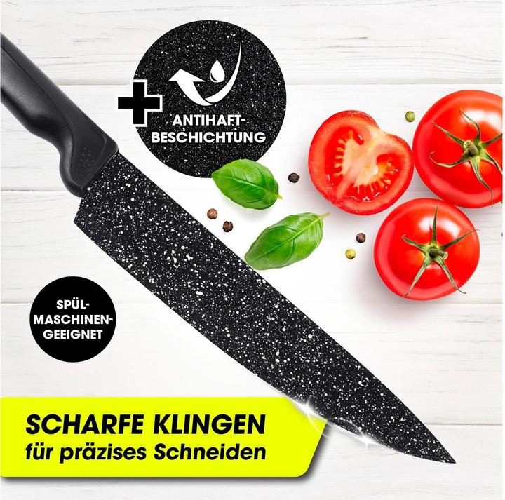 Immagine prodotto Gourmetmaxx Set di coltelli con pelapatate 6 pezzi