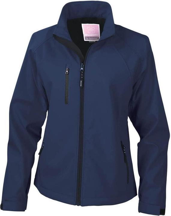 Actual product image Regatta Ladies/Womens La Femme® 2 Layer Base Softshell Breathable Wind Resistant Jacket (L)