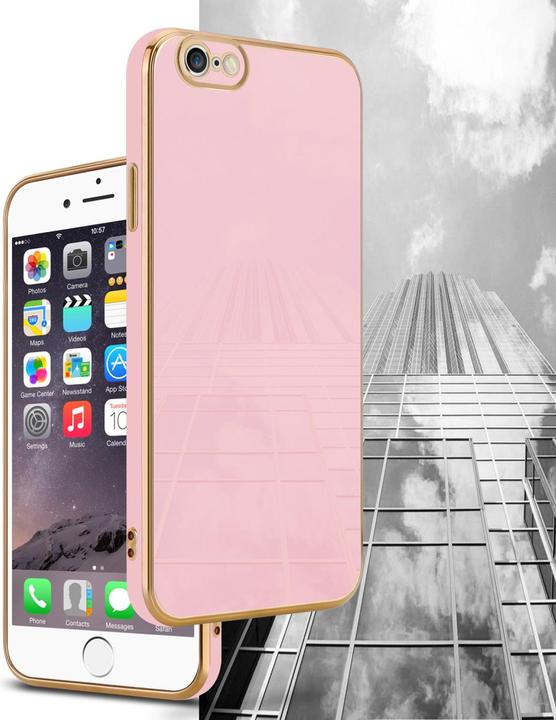 Produktbild Cadorabo Hülle für Apple iPhone 6 / 6S im TPU mit Kameraschutz LM130 Style (Apple iPhone 6)