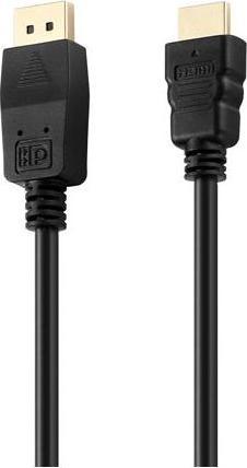 Produktbild HDgear DisplayPort — HDMI (Typ A) (1.50 m, DisplayPort, HDMI)