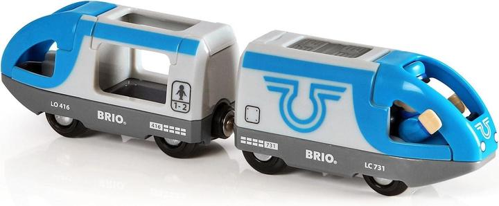 Brio Blue passenger train