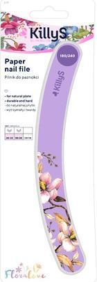 Immagine prodotto KillyS Floralove Lima per unghie in carta Banana Viola 180/240