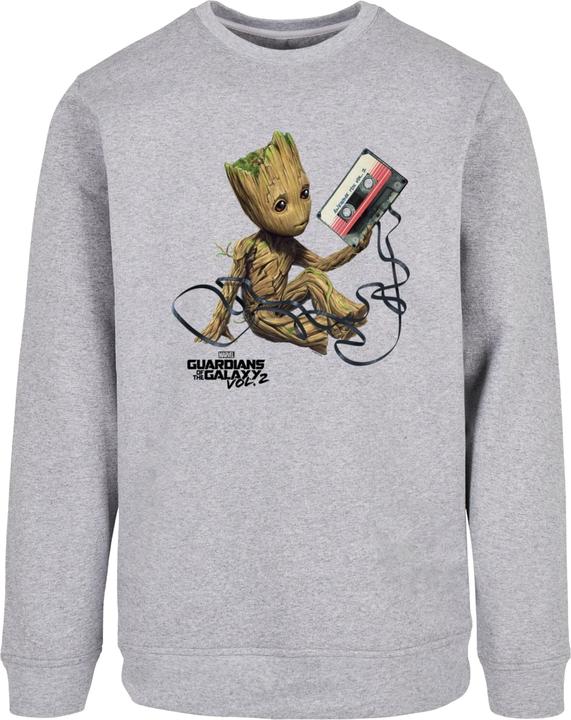 Actual product image Absolute Cult Guardians Of The Galaxy Vol2 - Groot Tape Crewneck - 114075 (XL)