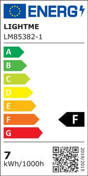 Etichetta energetica LightMe Lampada a LED con riflettore (GU10, 5.70 W, 540 lm, 1 x, F)