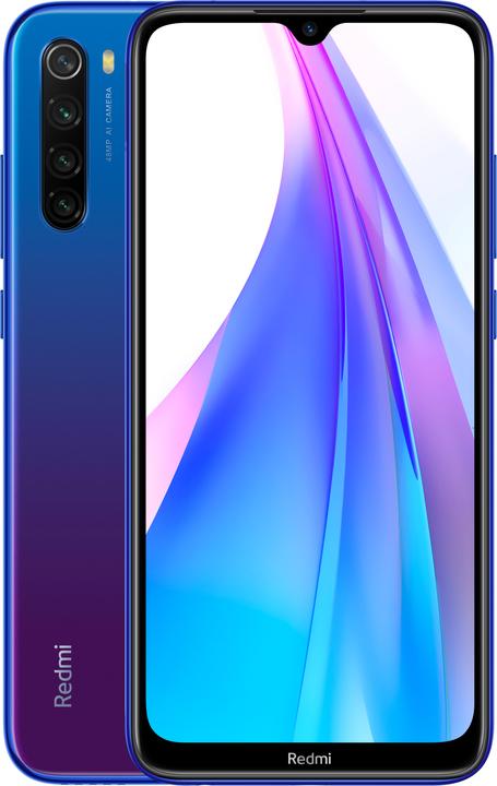 Xiaomi Redmi Note 8T (64 GB, Starscape Blue, 6.30", Dual SIM + SD, 48 Mpx, 4G)
