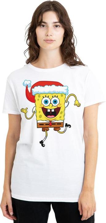Produktbild Spongebob Squarepants TShirt weihnachtliches Design (L)