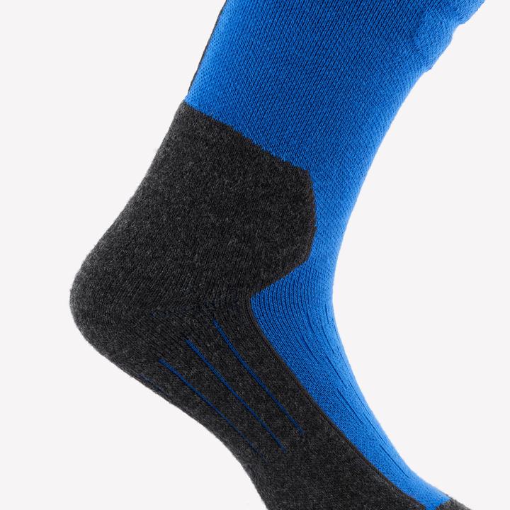 Produktbild Wedze Skisocken Snowboardsocken Erwachsene - 100 blau/schwarz (47 - 50)