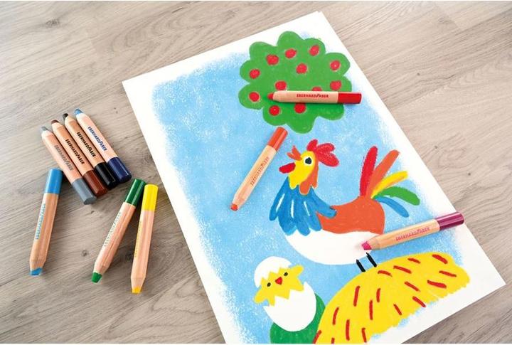 Immagine prodotto EberhardFaber Matite colorate Jumbo MiniMaxi 12 pezzi (Colore misto, 12 x)