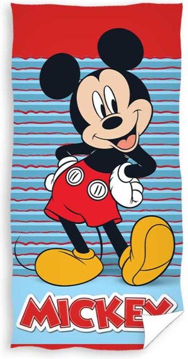 Image du produit Tinisu Mickey Mouse Disney Serviette de plage Serviette de bain 70x140cm (70 x 140 cm)