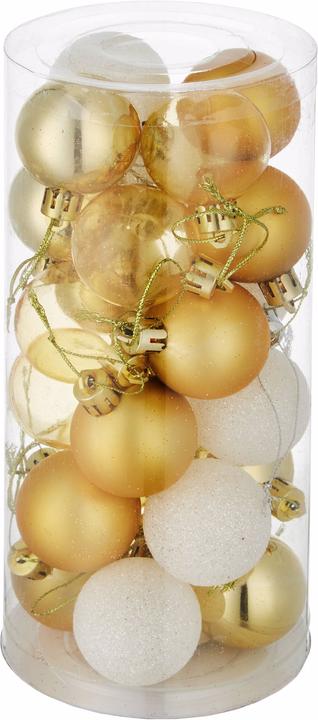 Produktbild tectake Weihnachtskugeln (24 -teilig)