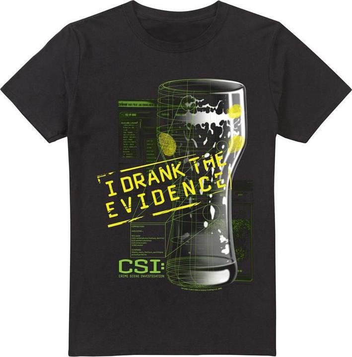Csi: NY I Drank the Evidence TShirt