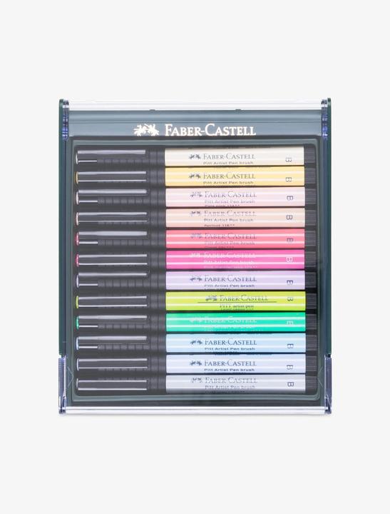 Produktbild Faber-Castell Pitt Artist Pen Brush (Mehrfarbig, 12 x)