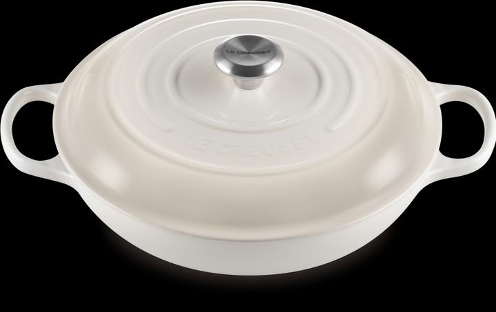 Produktbild Le Creuset Gourmet-Profitopf Signature Ø 30cm, rund (30 cm, Bräter + Schmortopf, Gusseisen)