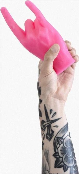 Immagine prodotto Candle Hand Tu Rock (1 pz.)